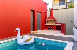 House, 2 Bedrooms, Private Pool, Garden View | Pool | Indoor pool - Palm Beach Home - Agia Pelagia (Malevizi)