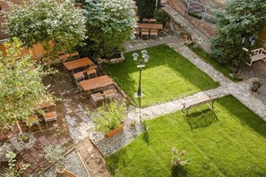 Outdoor dining - Holiday apartment Crystal Lodge (Wernigerode)
