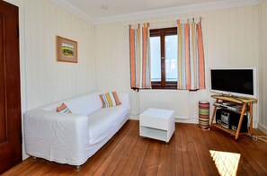 Fernseher, Kamin, DVD-Player, Tischtennisplatte