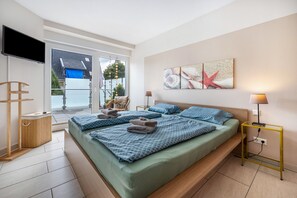 1 bedroom, free WiFi, bed sheets - Apartment 'Schilfbrise' with Balcony and Wi-Fi (Wunstorf)