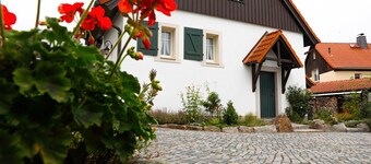 Maison de vacances 'Mühlenhof' avec vue sur les montagnes, piscine partagée et Wi-Fi