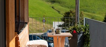 Apartment 'Konzett Top 3' with Mountain View, Shared Terrace and Wi-Fi