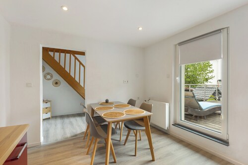 Ferienwohnung 'Casa Verde' mit Bergblick und privater Terrasse