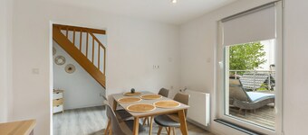 Appartement "Casa Verde" avec vue sur montagne et terrasse privée