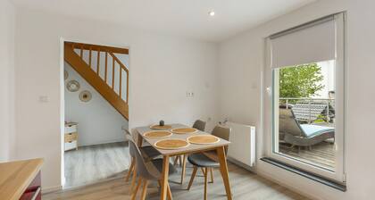 Ferienwohnung 'Casa Verde' mit Bergblick und privater Terrasse