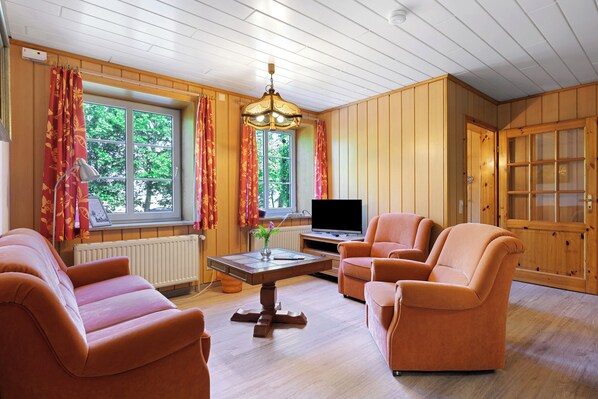 TV, ping pong, stereo