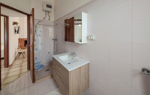 Shower, hair dryer
