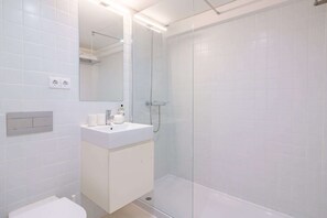 Shower, hair dryer