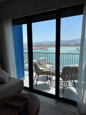 Vue sur la plage/l’océan