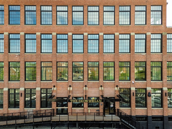Fassade der Unterkunft
