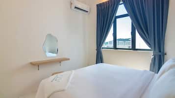 1 bedroom, free WiFi, bed sheets