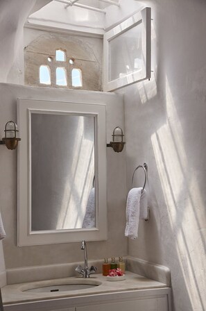 Shower, hair dryer