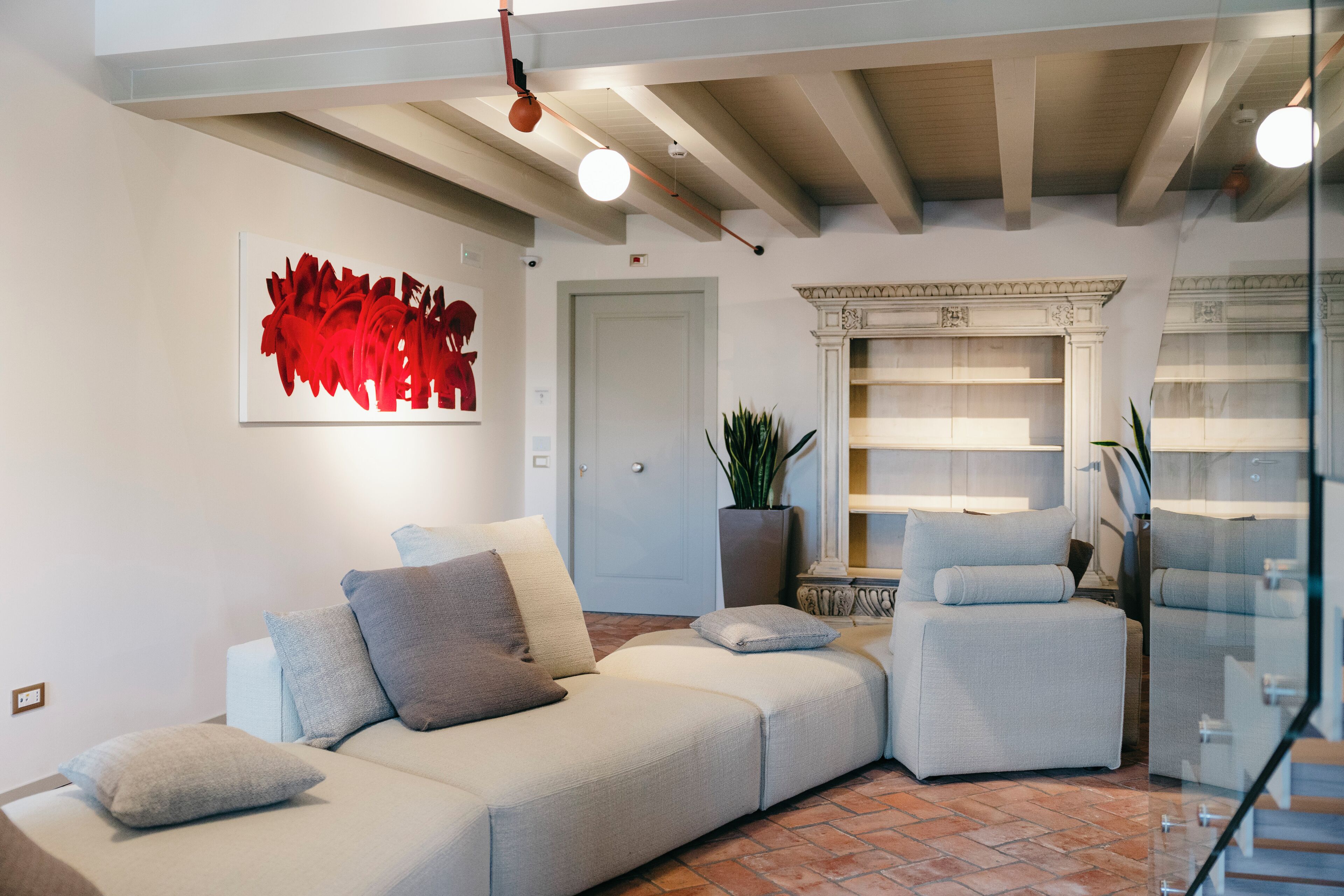 Sitzecke in der Lobby