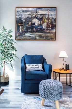 TV connectée, cheminée