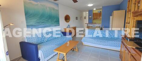 1 soveværelse, strygejern/strygebræt