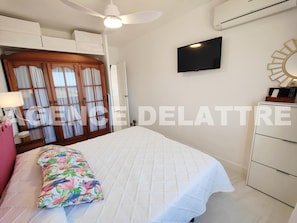 2 bedrooms, iron/ironing board, Internet