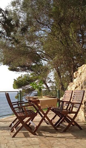 Apartment, Sea View | Terrace/patio - innjoy.space (Corfu)