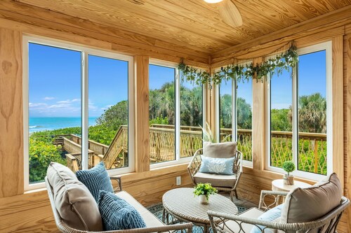 The Dunes | 2 Luxury Beachfront Villas | Sea Turtle Nesting | Heated Pools+Spas
