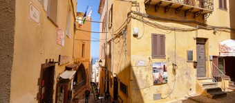Cozy apartment in Castelsardo with house sea view