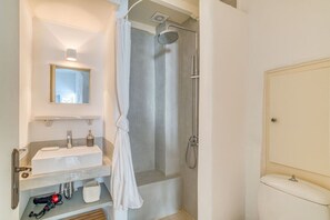 Hair dryer, towels