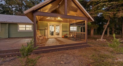 Farm Experience in a Beautiful Log Cabin