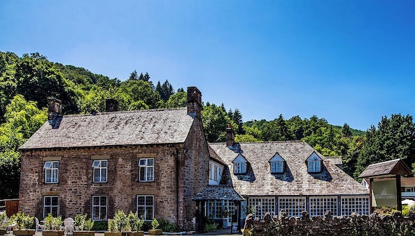 Façana frontal de l'allotjament