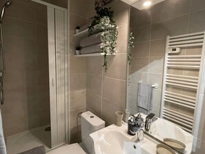 Bathroom - Cozy studio in Aix-les-Bains with balcony and wifi (Aix-les-Bains)