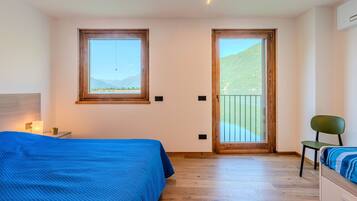 2 camere, culla da viaggio, Wi-Fi gratuito