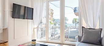 แฟลตสำหรับครอบครัวสวยพร้อมวิวทะเล