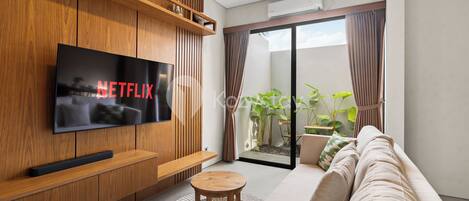 Villa, 3 camere da letto, vista resort | Area soggiorno