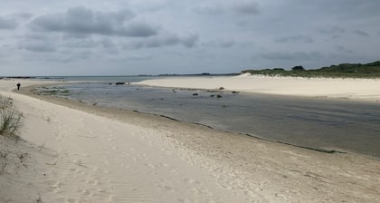 Seaside house with garden