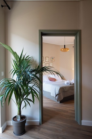 Sábanas de algodón egipcio y ropa de cama de alta calidad . NYX Guesthouse
