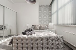 1 sovrum, strykjärn/strykbräda, gratis wi-fi och sängkläder