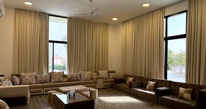 Charming 3-Living room villa in brilliant Muwailha with AC, WiFi,Nature Enriched