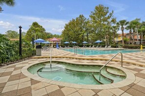 Indoor pool, a heated pool