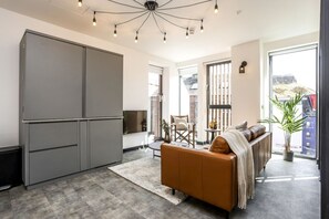 Televisie en een kantoor