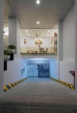 Enceinte de l’hébergement