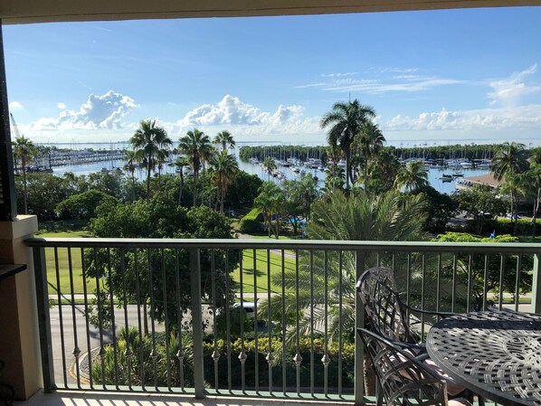 Outdoor dining - Coconut Grove Retreat, 2/2 Condo across from Bay (Miami)