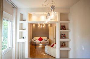 Apartment | Living room - Modern 1-bedroom Retreat in Pangrati (Athens)