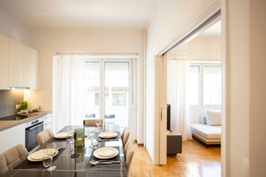 Apartment | In-room dining - Elegant 3-bedroom Retreat in the Heart of Kolonaki (Athens)
