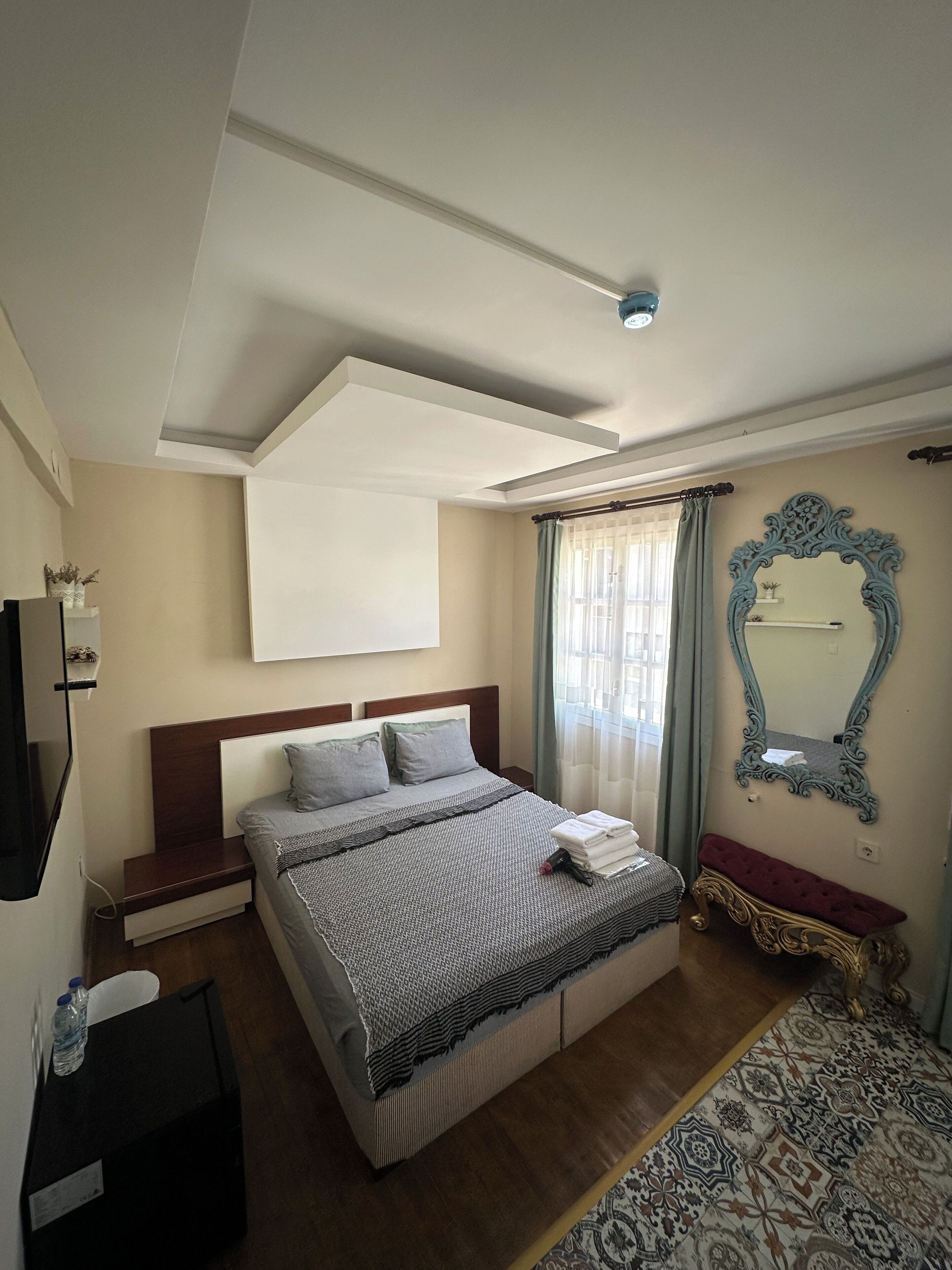 Habitación estándar | Insonorización, tabla de planchar con plancha y wifi gratis 