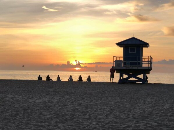 Beach nearby