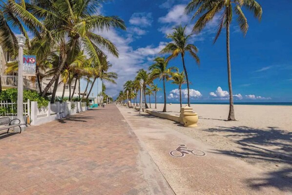 Beach nearby