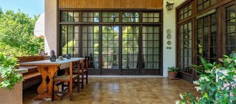 Rustic refinement in the Venetian countryside, pampered by hills and beaches.