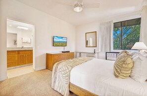 1 slaapkamer, een strijkplank/strijkijzer, gratis wifi, beddengoed