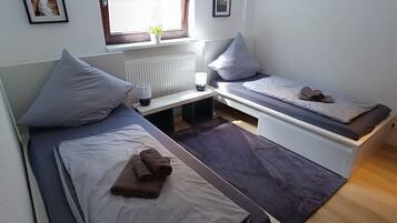 2 Schlafzimmer, kostenloses WLAN, Bettwäsche