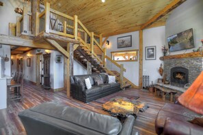 Smart TV, fireplace - New Listing! New Construction | ATV's Welcome | Covered Porches (Creede)