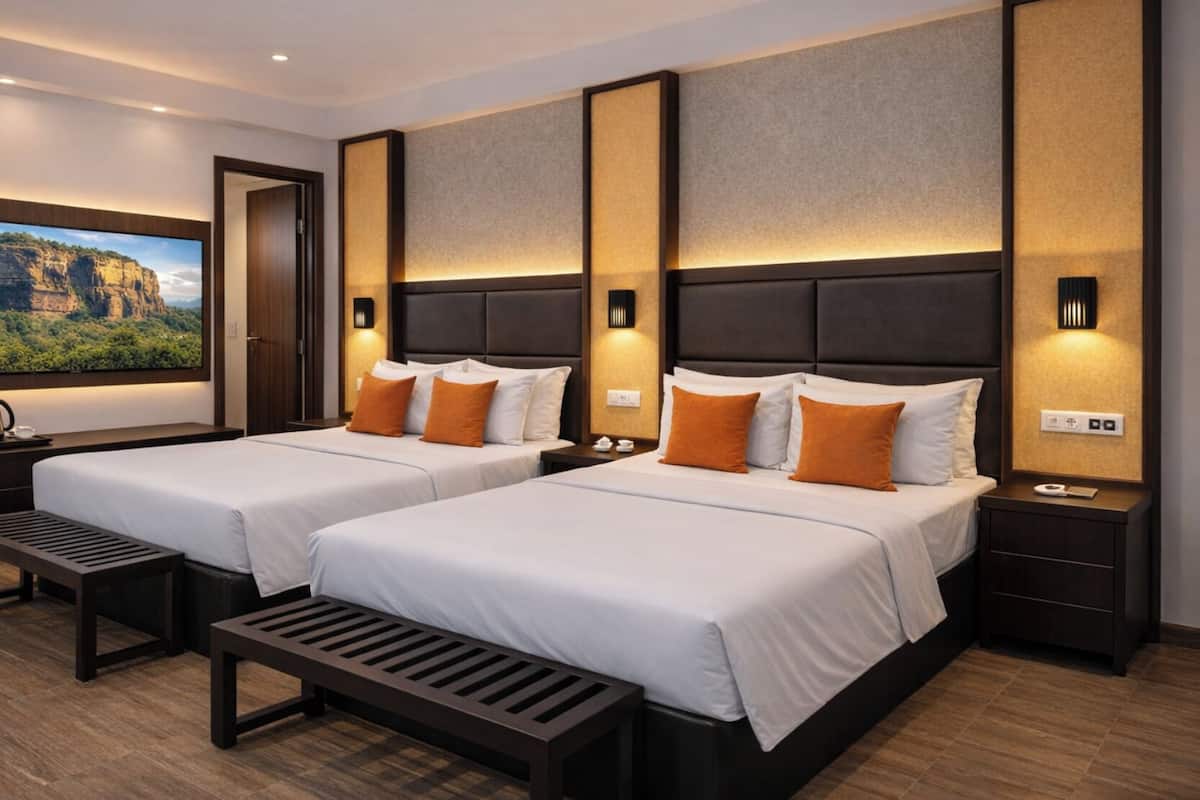 Family Suite | Minibar, in-room safe, desk, free WiFi