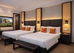 Minibar, in-room safe, desk, free WiFi - Sundaras Infinity Jungle Resort & Spa (Dambulla)