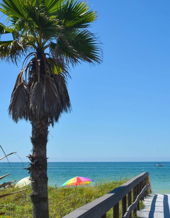 Sun loungers, beach towels